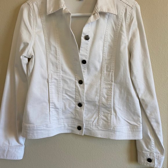 Dana Buchman Jackets & Blazers - White Jacket